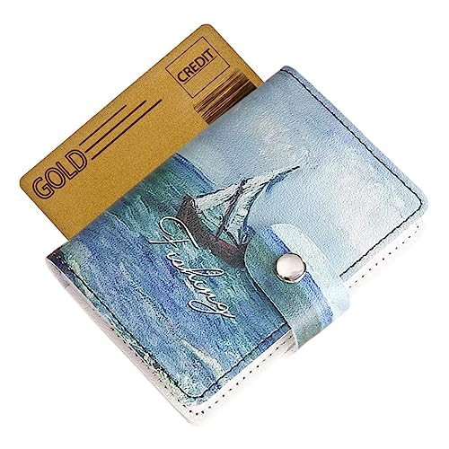 Kreditkarte Halter für Frauen, Anti-Degaussing Floral Kartenhalter Fall Organizer, Brieftasche PU Leder Fronttasche mit Kreditkartenhalter für Damen Tumotsit von Tumotsit