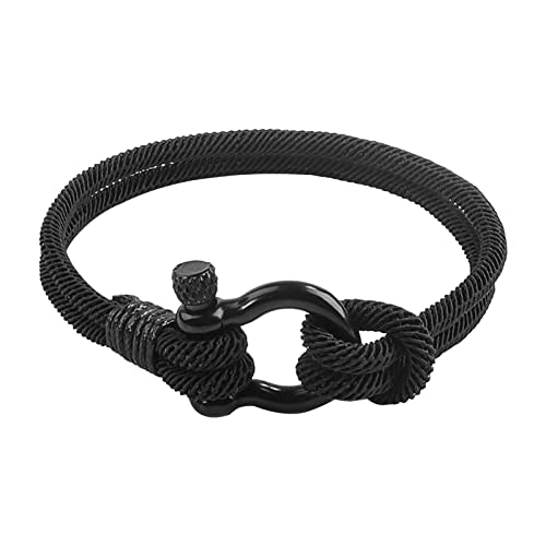 Sonne Armband von Mutter - Paracord Manschette Armband mit Stahlschraube | Hufeisenschnalle für Männer Ein Geschenk, das es wert ist, das ganze Leben zu schätzen Tumotsit von Tumotsit