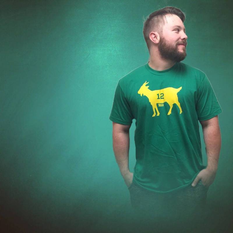The Goat Aaron Rodgers Green Bay Packers Shirt The Goat Aaron Rodgers Green Bay Packers Shirt von Tundratees
