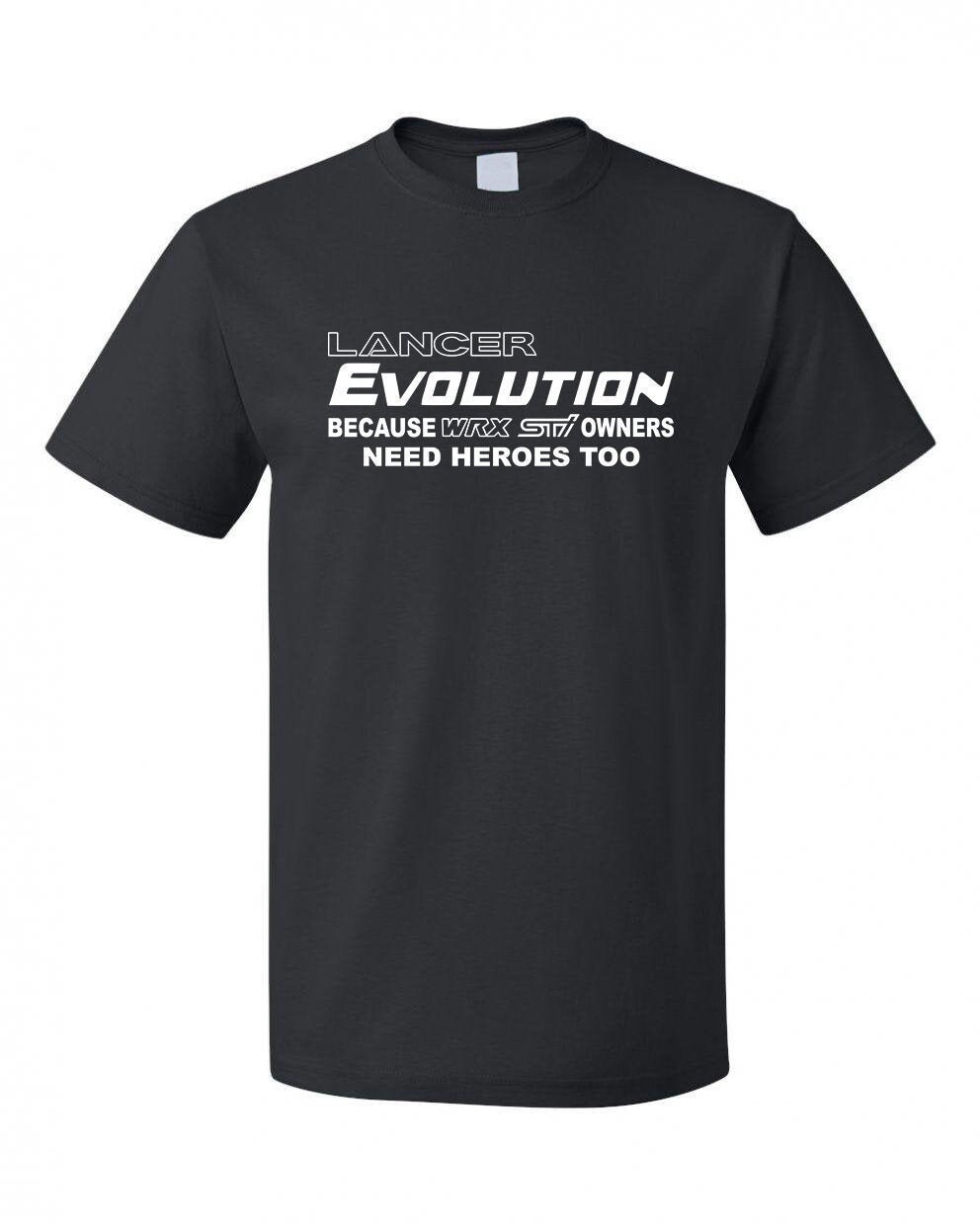 Evolution Denn Sti's Brauchen Auch Helden T-Shirt Evolution Denn Sti's Brauchen Auch Helden T-Shirt von TunerApparel