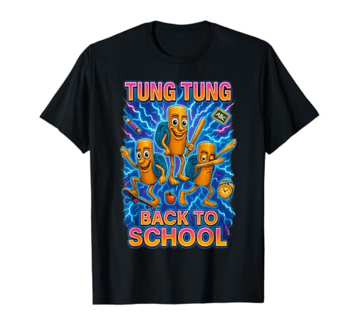 Italian Brainrot Back to School Internet Meme Kinder Jungen T-Shirt Italian Brainrot Back to School Internet Meme Kinder Jungen T-Shirt von Tung Tung Sahur Italian Brainrot Back To School