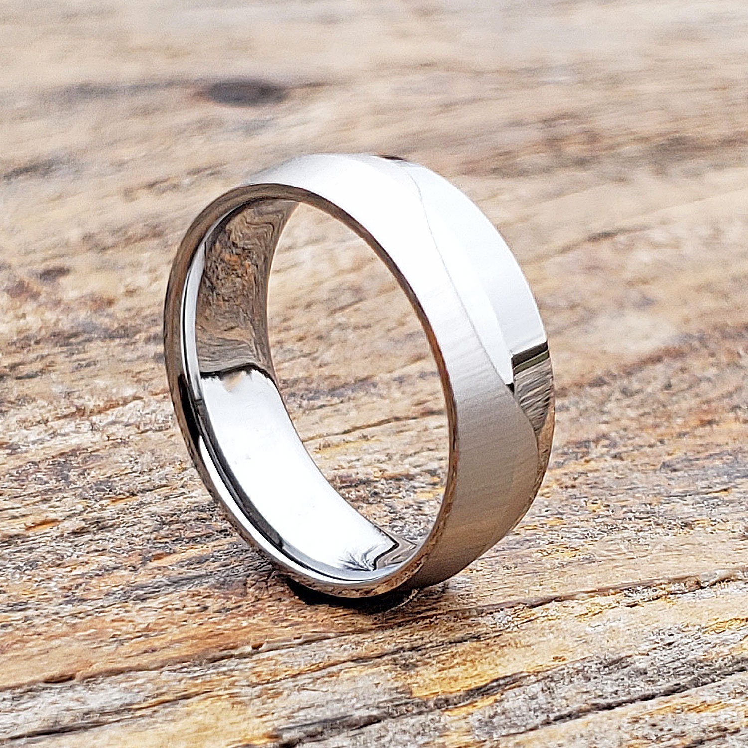 Wolframring, Herrenring, Herrenschmuck, Trauring von TungstenRingsFM