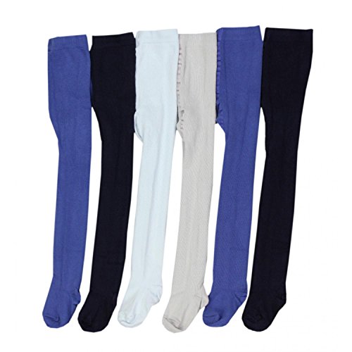 TupTam Baby Jungen Strickstrumpfhose 6er Pack, Farbe: Farbenmix 1, Größe: 62-74 von TupTam