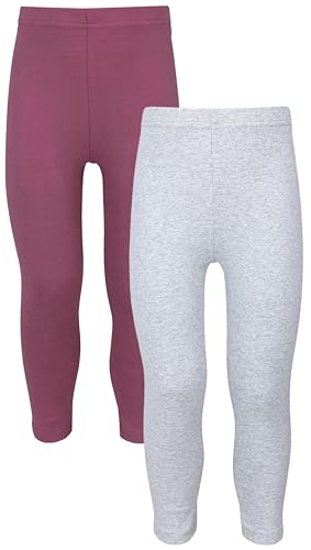 TupTam Baby Mädchen Leggings Lang – 2er Pack – Weiche Baumwollhose in Pastellfarben – Blickdicht & Bequem, Farbe: Hellgrau/Lila, Größe: 86/92 TupTam Baby Mädchen Leggings Lang – 2er Pack – Weiche Baumwollhose in Pastellfarben – Blickdicht & Bequem, Farbe: Hellgrau/Lila, Größe: 86/92 von TupTam