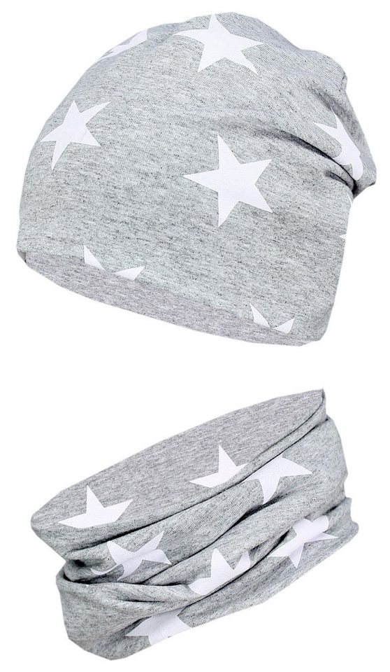 TupTam Beanie Mädchen Kinder Mütze mit Loop 2er Set Basic Herbst Winter TupTam Beanie Mädchen Kinder Mütze mit Loop 2er Set Basic Herbst Winter von TupTam