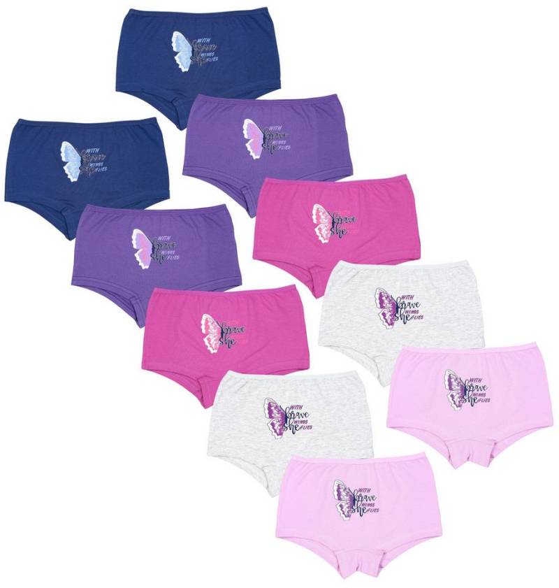 TupTam Boxershorts TupTam Unterhosen Mädchen Shorts 10er Pack von TupTam