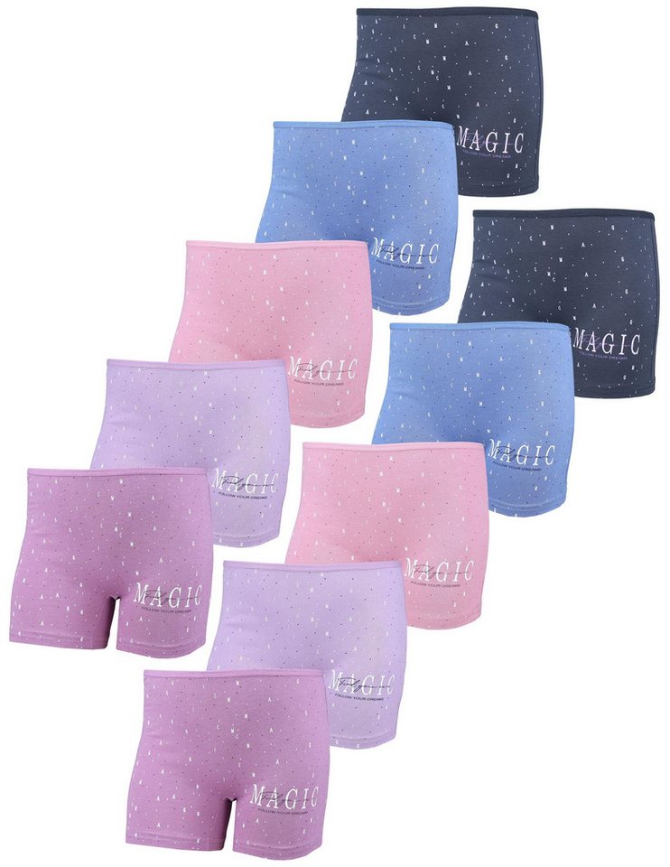 TupTam Boxershorts TupTam Unterhosen Mädchen Shorts 10er Pack von TupTam
