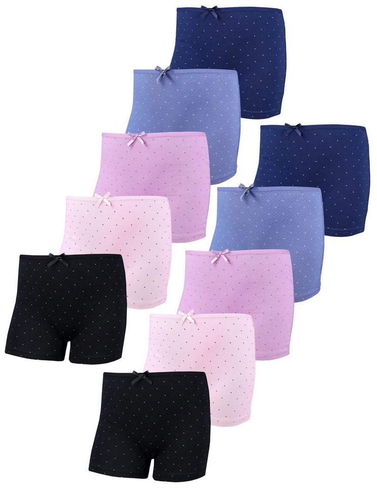 TupTam Boxershorts TupTam Unterhosen Mädchen Shorts 10er Pack von TupTam