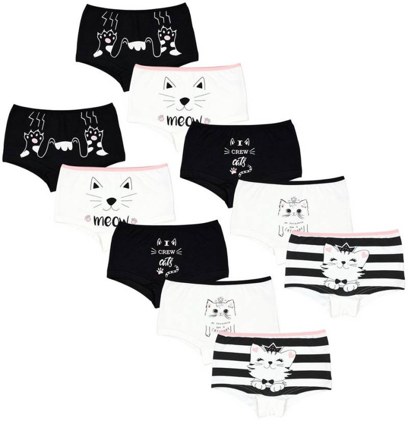 TupTam Boxershorts TupTam Unterhosen Mädchen Shorts 10er Pack von TupTam