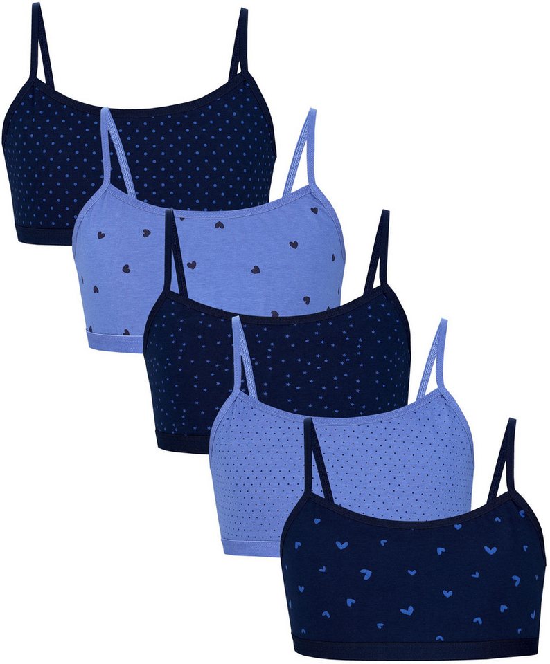 TupTam Bustier TupTam Mädchen Bustier mit Spaghettiträger 5er Pack von TupTam