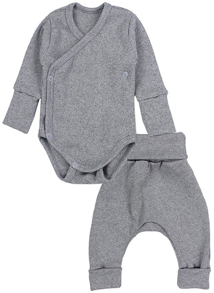 TupTam Langarmbody TupTam Unisex Babybekleidung Langarmbody Hose 2er Set von TupTam