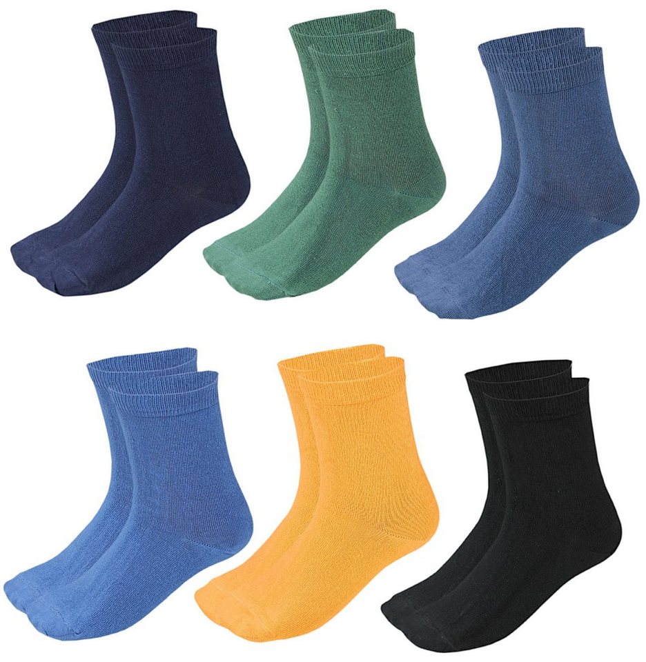 TupTam Freizeitsocken TupTam Kinder Socken Bunt Gemustert 6er Pack für Mädchen und Jungen von TupTam