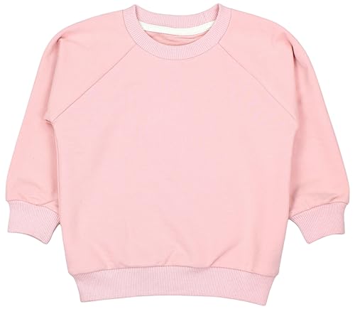 TupTam Sweatshirt Bio- Baumwolle Mädchen Jungen Unisex, Farbe: Altrosa Uni, Größe: 98/104 von TupTam