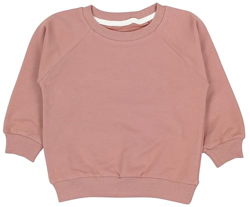 TupTam Mädchen Jungen Unisex Sweatshirt Bio- Baumwolle, Farbe: Lachs Uni, Größe: 86/92 von TupTam