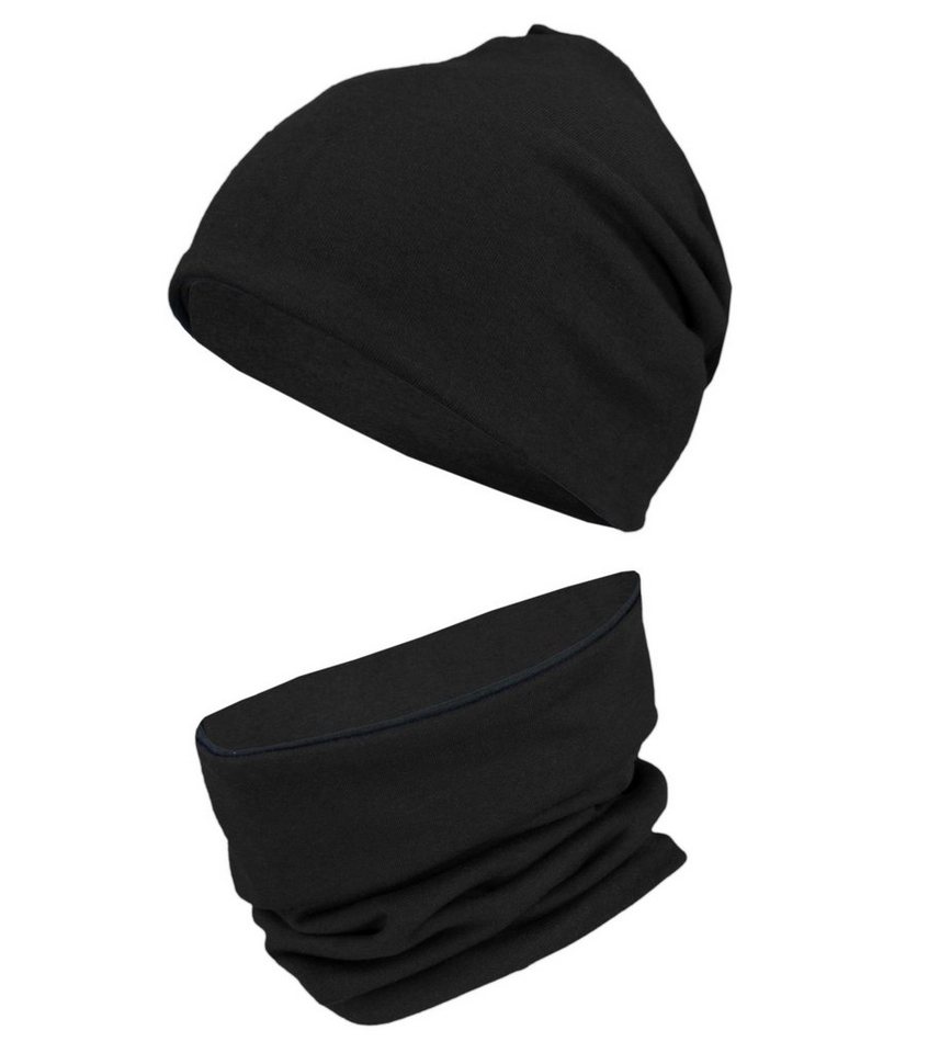 TupTam Mütze & Schal TupTam Unisex Kinder Beanie Mütze Schlauchschal Set von TupTam