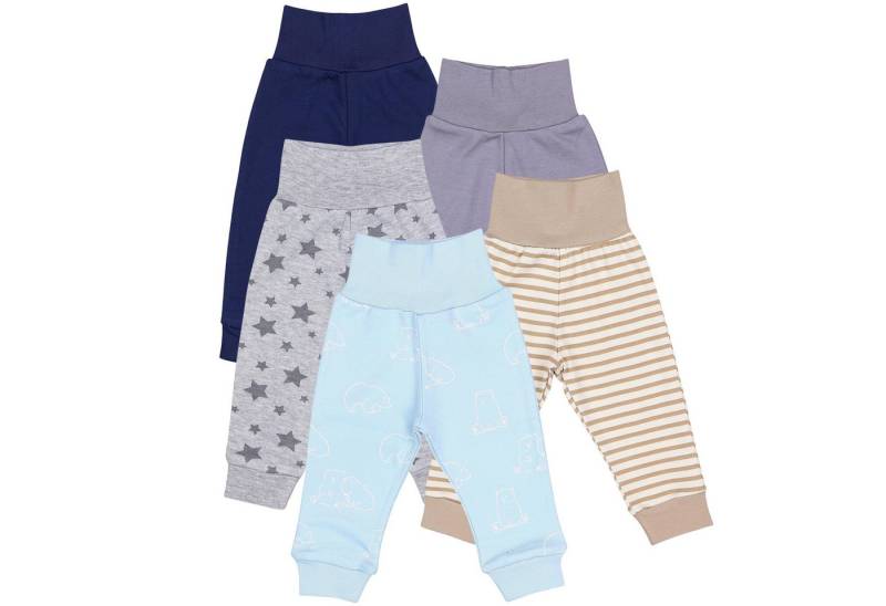 TupTam Pumphose Pumphose Baby 5er Pack Unisex – Bequeme Baby Hose aus Baumwolle von TupTam