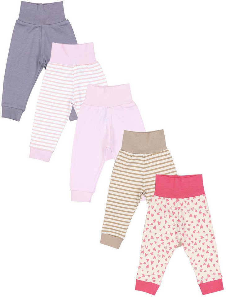 TupTam Pumphose TupTam Baby Mädchen Lange Pumphose 5er Pack von TupTam