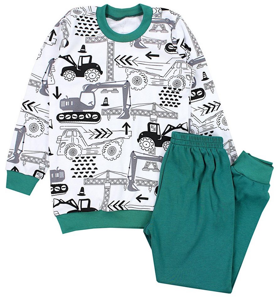 TupTam Schlafanzug Kinder Jungen Pyjama Schlafanzug Set Langarm Nachtwäsche 2-teilig TupTam Schlafanzug Kinder Jungen Pyjama Schlafanzug Set Langarm Nachtwäsche 2-teilig von TupTam