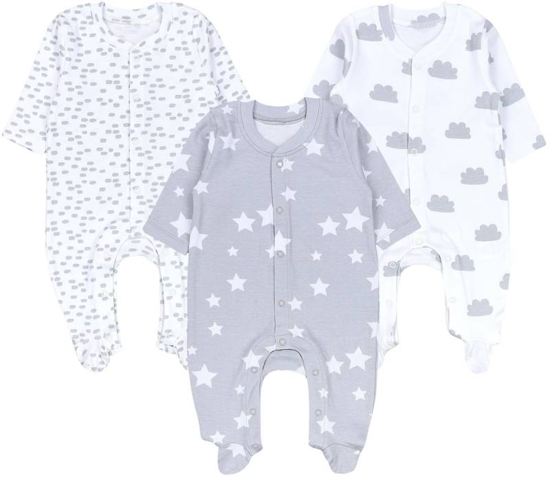 TupTam Schlafoverall Baby Jungen Schlafstrampler Langarm Schlafanzug mit Fuß 3er Pack TupTam Schlafoverall Baby Jungen Schlafstrampler Langarm Schlafanzug mit Fuß 3er Pack von TupTam