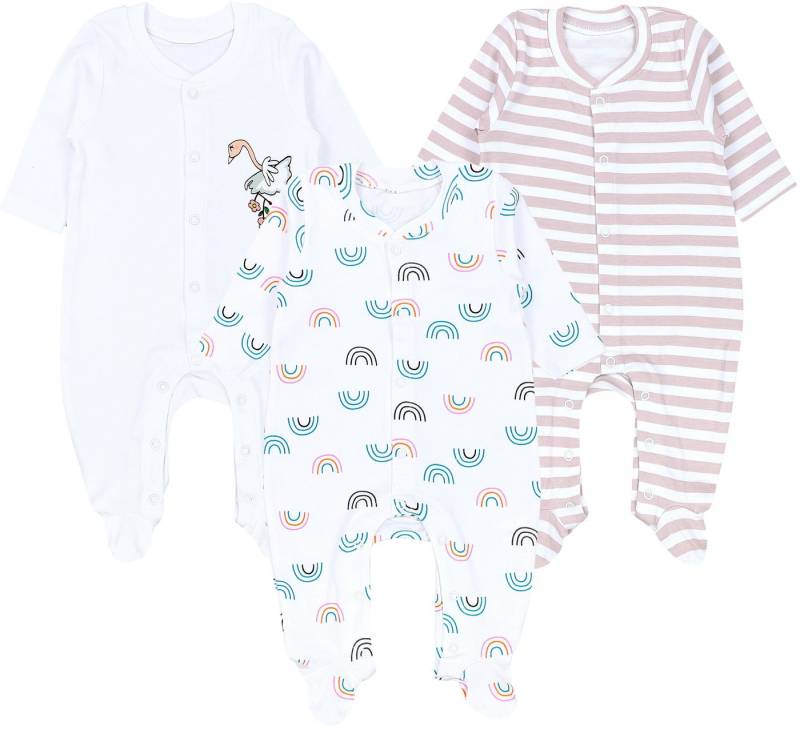 TupTam Schlafoverall TupTam Baby Mädchen Schlafstrampler mit Fuß 3er Pack TupTam Schlafoverall TupTam Baby Mädchen Schlafstrampler mit Fuß 3er Pack von TupTam