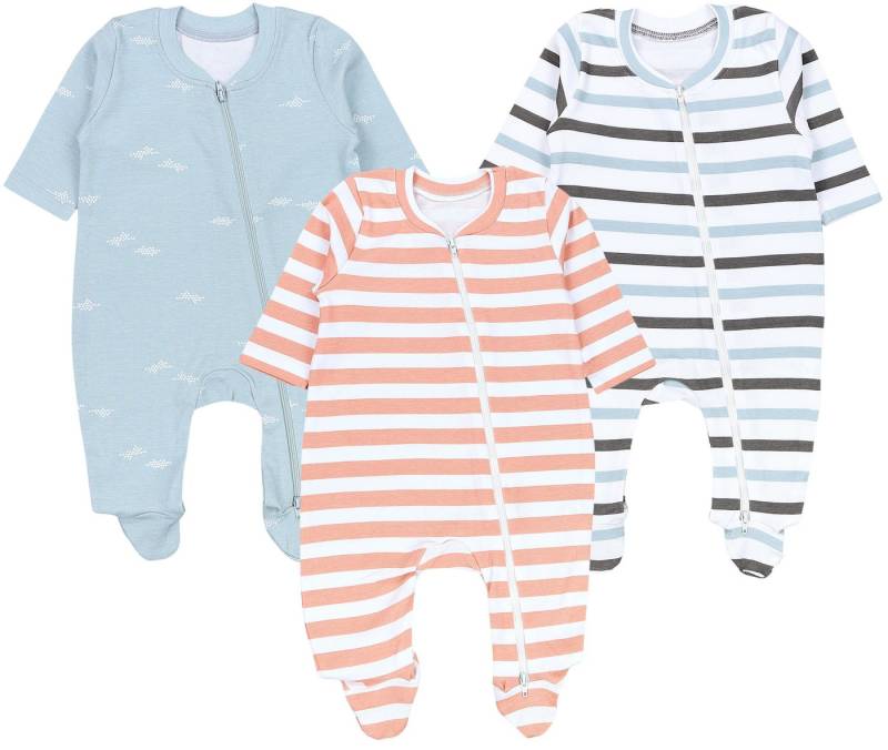 TupTam Schlafoverall Unisex Schlafstrampler Schlafanzug mit Fuß 3er Pack TupTam Schlafoverall Unisex Schlafstrampler Schlafanzug mit Fuß 3er Pack von TupTam