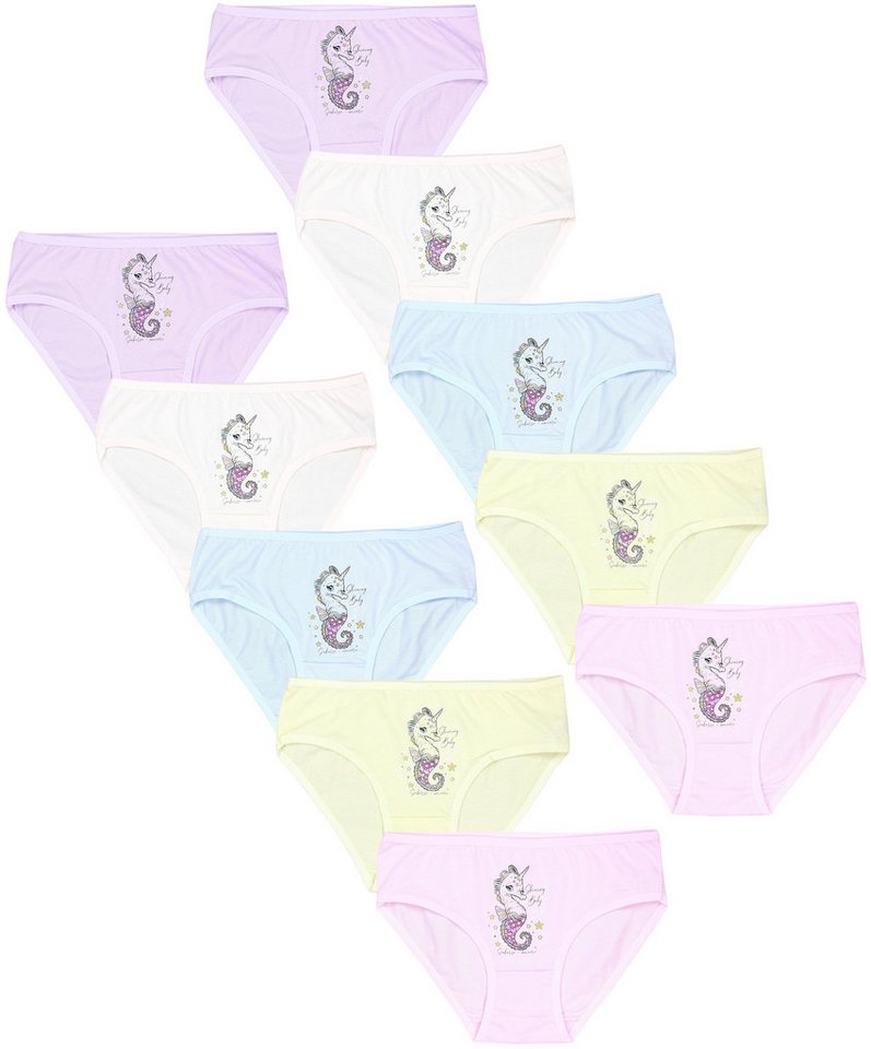 TupTam Slip TupTam Mädchen Slips mit Aufdruck 10er Pack von TupTam