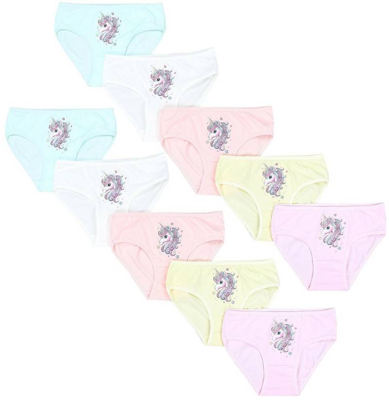 TupTam Slip TupTam Mädchen Slips mit Aufdruck 10er Pack von TupTam