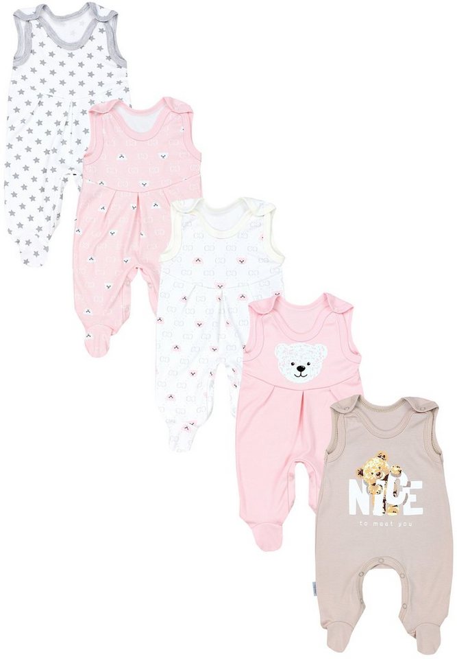 TupTam Strampler TupTam Baby Unisex Strampler mit Aufdruck Spruch 5er Pack (5-tlg) von TupTam