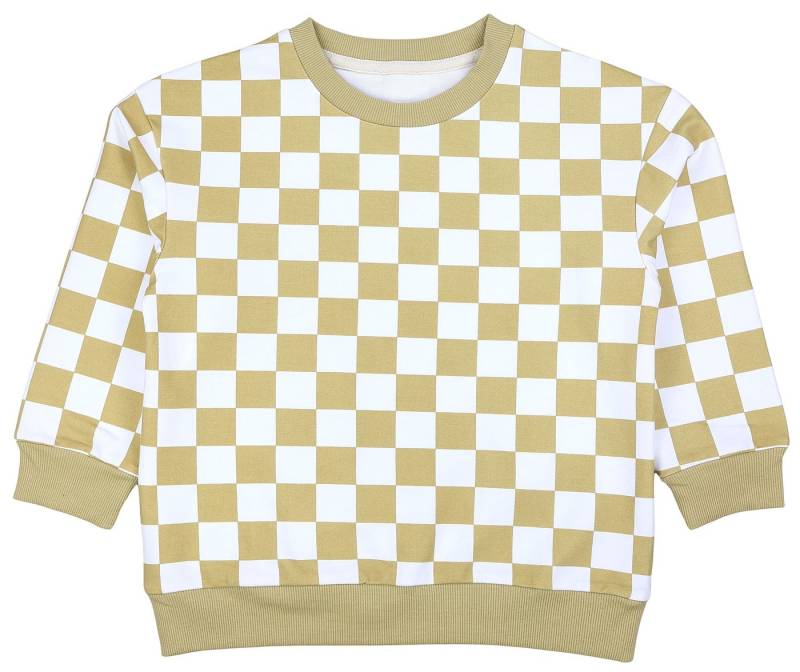 TupTam Sweatshirt TupTam Kinder Sweatshirt kariert unisex aus Bio-Baumwolle von TupTam