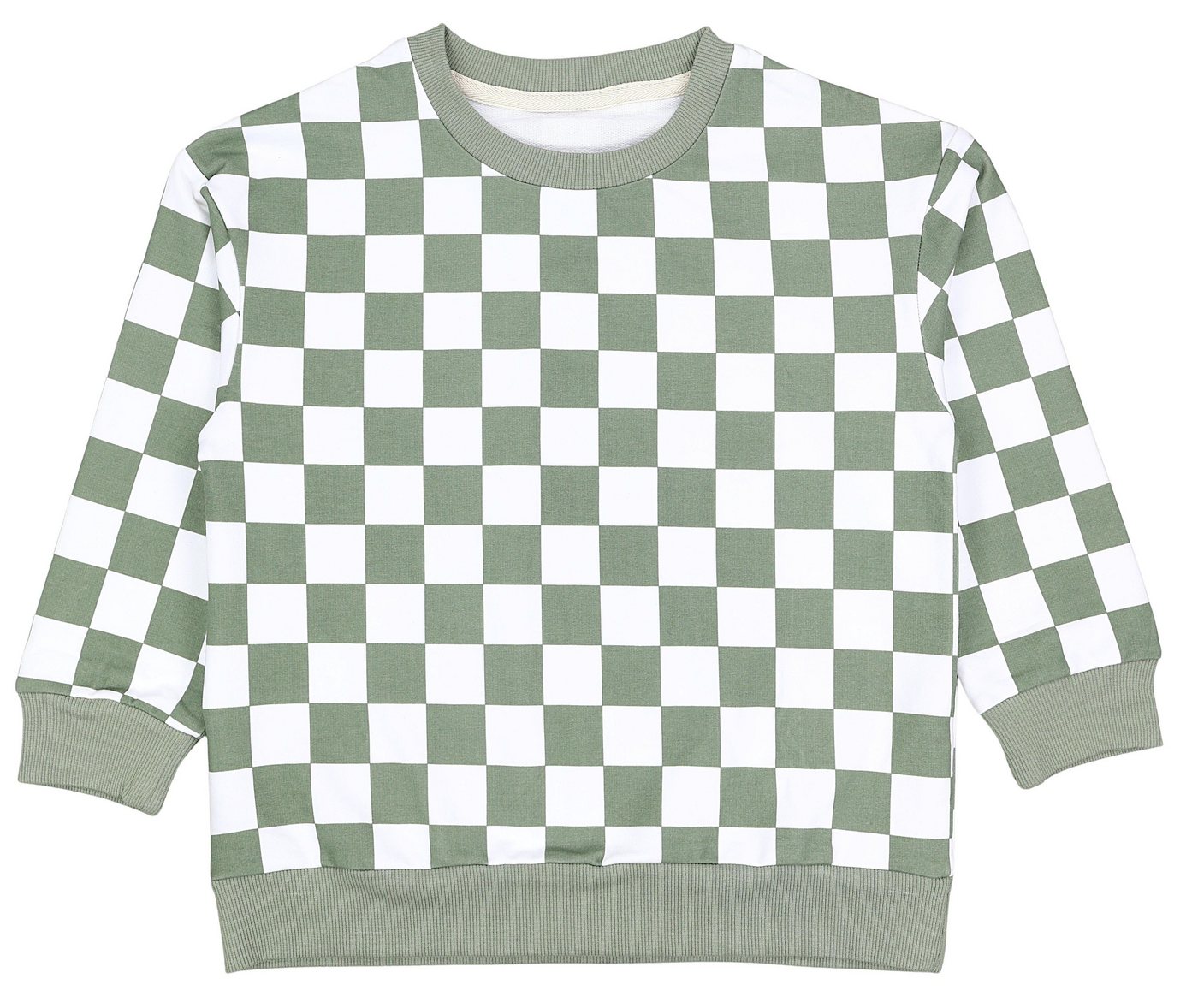 TupTam Sweatshirt TupTam Kinder Sweatshirt kariert unisex aus Bio-Baumwolle von TupTam