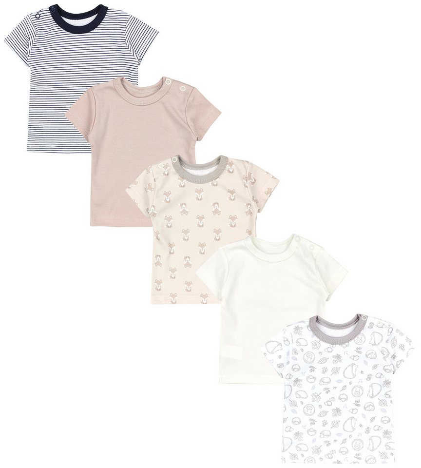 TupTam T-Shirt TupTam Baby Jungen Kurzarm T-Shirt 5er Set (5-tlg) von TupTam