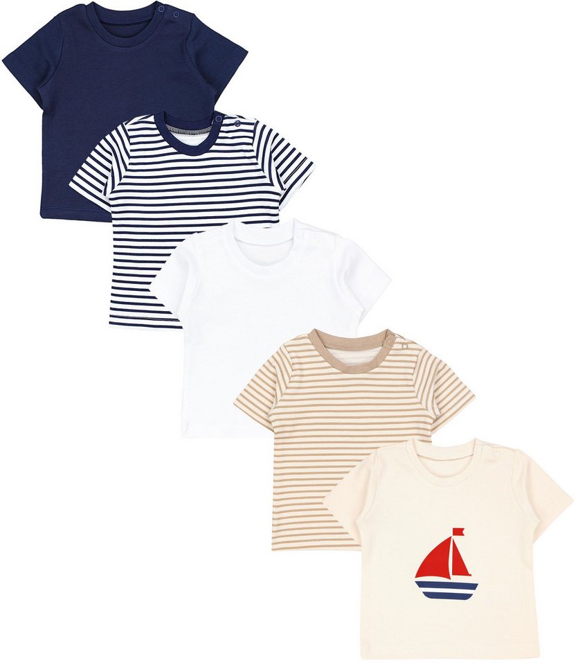 TupTam T-Shirt TupTam Baby Jungen Kurzarm T-Shirt 5er Set von TupTam