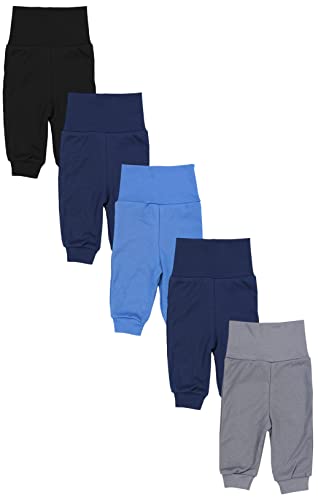 TupTam Unisex Baby Lange Pumphose 5er Pack, Farbe: Junge, Größe: 80 von TupTam