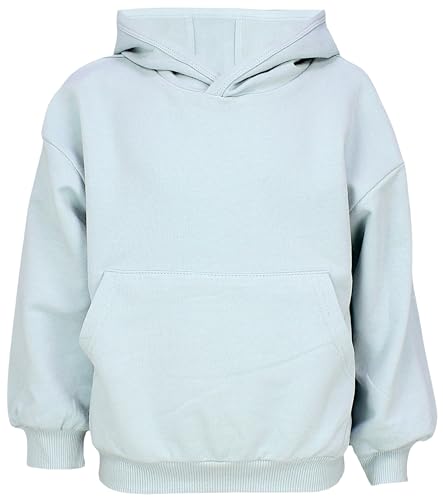 TupTam Unisex Junge Mädchen Hoodie Sweatshirt Bio- Baumwolle, Farbe: Pastelltürkis Uni, Größe: 92/98 TupTam Unisex Junge Mädchen Hoodie Sweatshirt Bio- Baumwolle, Farbe: Pastelltürkis Uni, Größe: 92/98 von TupTam