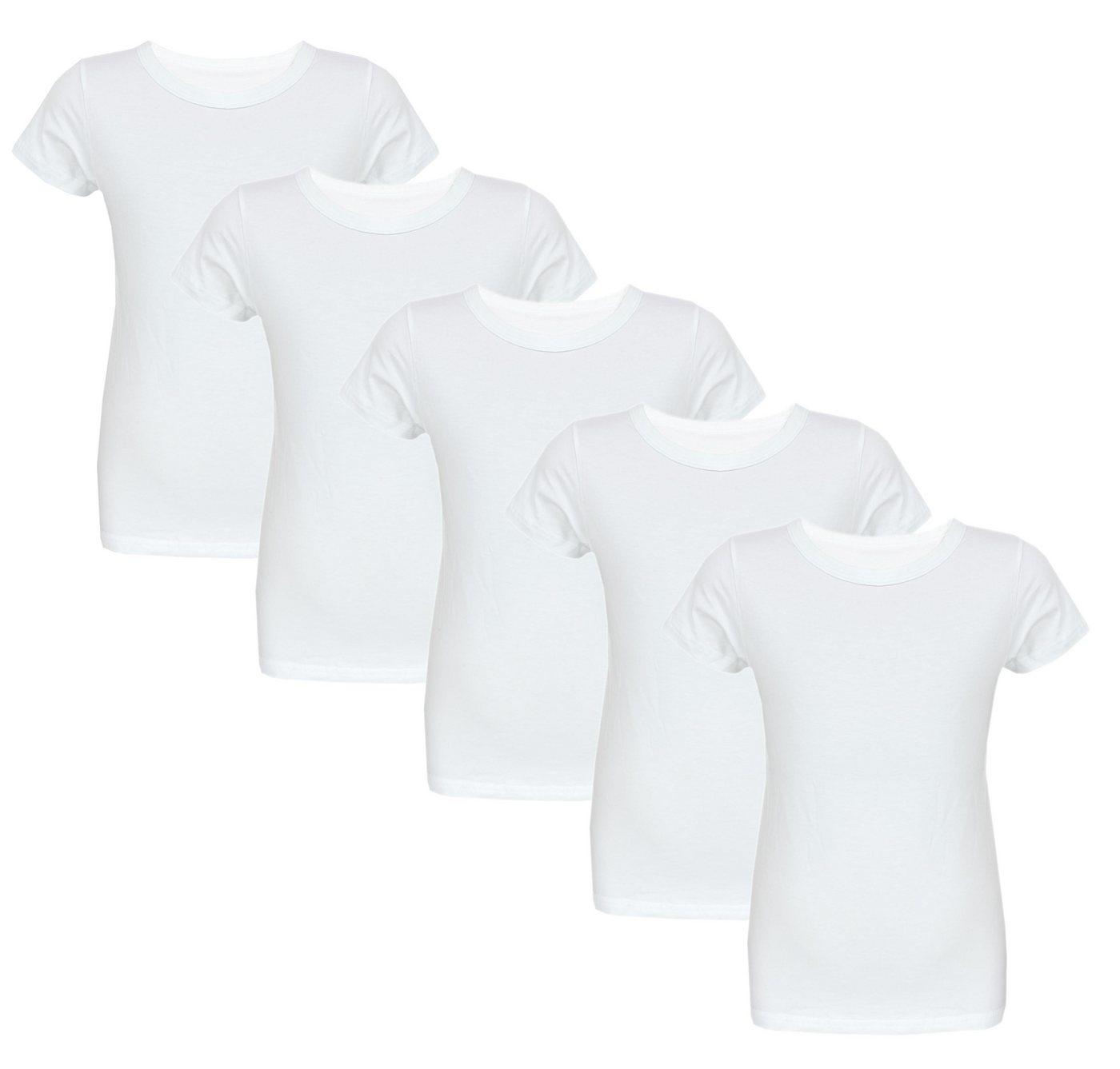 TupTam Unterhemd TupTam Kinder Jungen Unterhemd Basic T-Shirts Kurzarm 5er Pack von TupTam