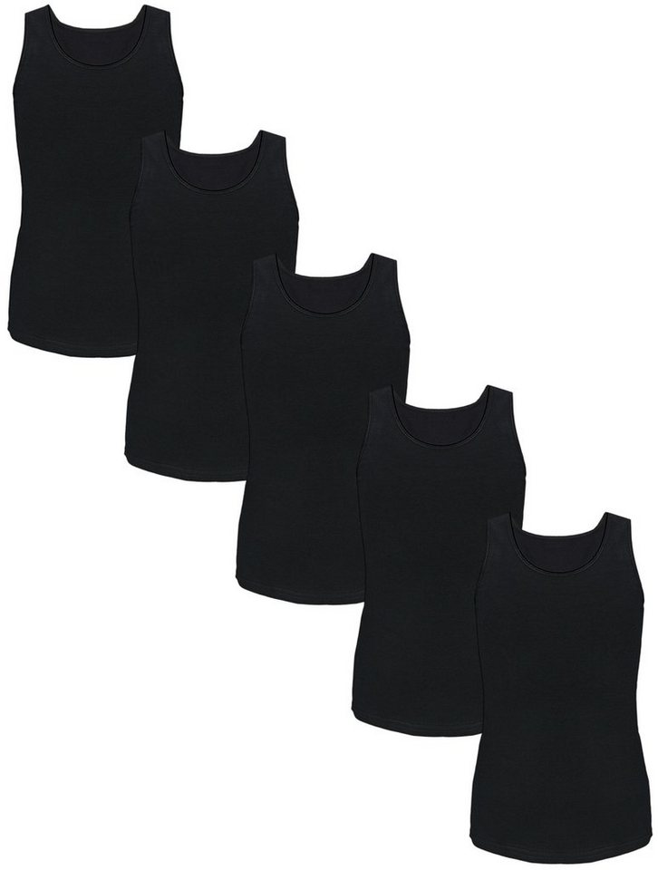 TupTam Unterhemd TupTam Mädchen Baumwolle Unterhemd 5er Pack Tank Top Ärmellos Kinder von TupTam