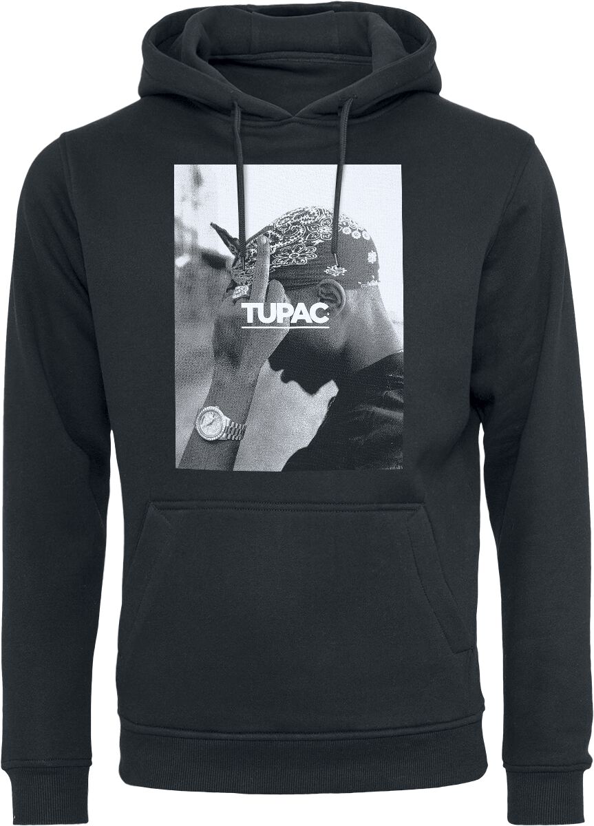 Tupac Shakur Kapuzenpullover - F*ck The World - S bis XXL - für Männer - Größe L - schwarz  - Lizenziertes Merchandise! von Tupac Shakur