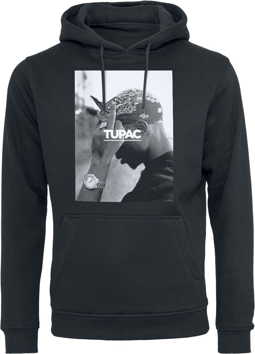 Tupac Shakur Kapuzenpullover - F*ck The World - S bis XXL - für Männer - Größe XL - schwarz  - Lizenziertes Merchandise! von Tupac Shakur