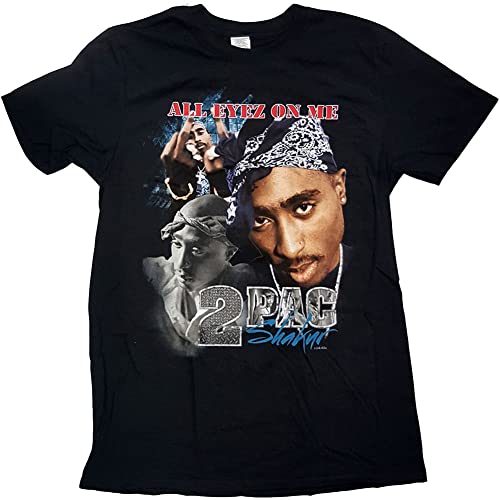Tupac 2pac T Shirt All Eyez Homage Logo Nue offiziell Herren Schwarz XL Tupac 2pac T Shirt All Eyez Homage Logo Nue offiziell Herren Schwarz XL von Tupac