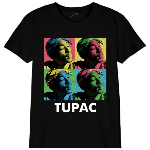Tupac Jungen botupacts010 T-Shirt, Schwarz, 10 Jahre von Tupac Shakur