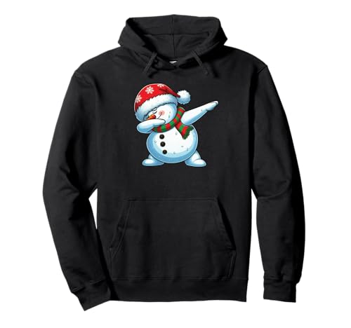 Tupfender Schneemann Weihnachten Jungen Männer Lustiger Hut Pullover Hoodie von Tupfender Schneemann Weihnachten Co.