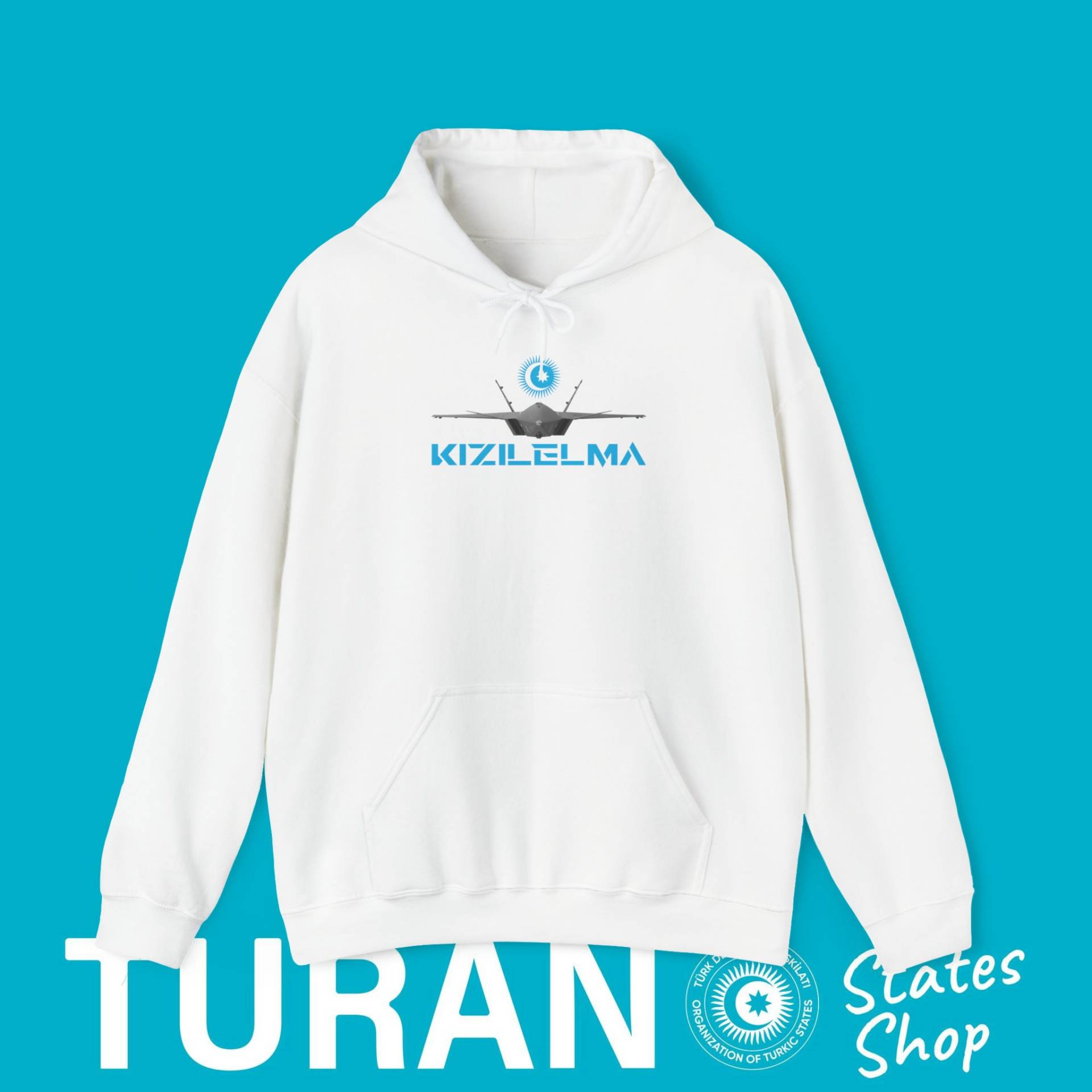 Kizilelma Turan Design Hoodie, Ordusu Outfit, Birligi Kizilelma Fashion Hooded Sweatshirt, Style Kizilelma Turan Design Hoodie, Ordusu Outfit, Birligi Kizilelma Fashion Hooded Sweatshirt, Style von TuranStatesShop