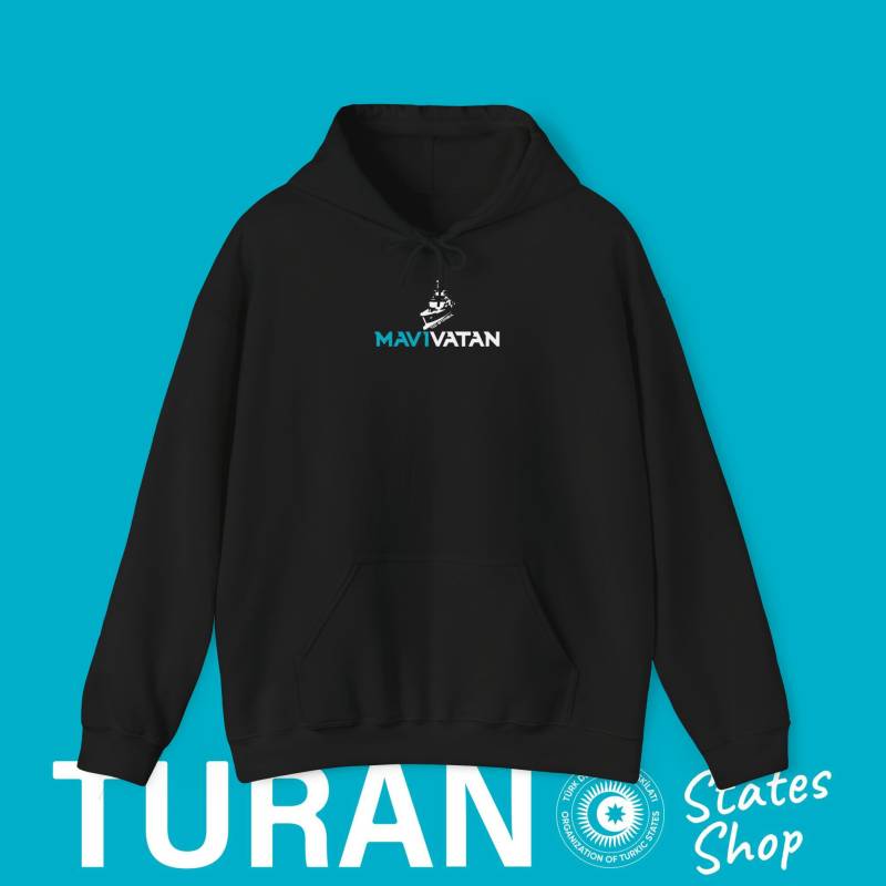Mavi Vatan Hoodie, Tcg Istanbul Kapüsonlu Svetsört, Firkateyn, Turan Devletleri Mavivatan, Turkic Marine F155 Frigate Outfit von TuranStatesShop