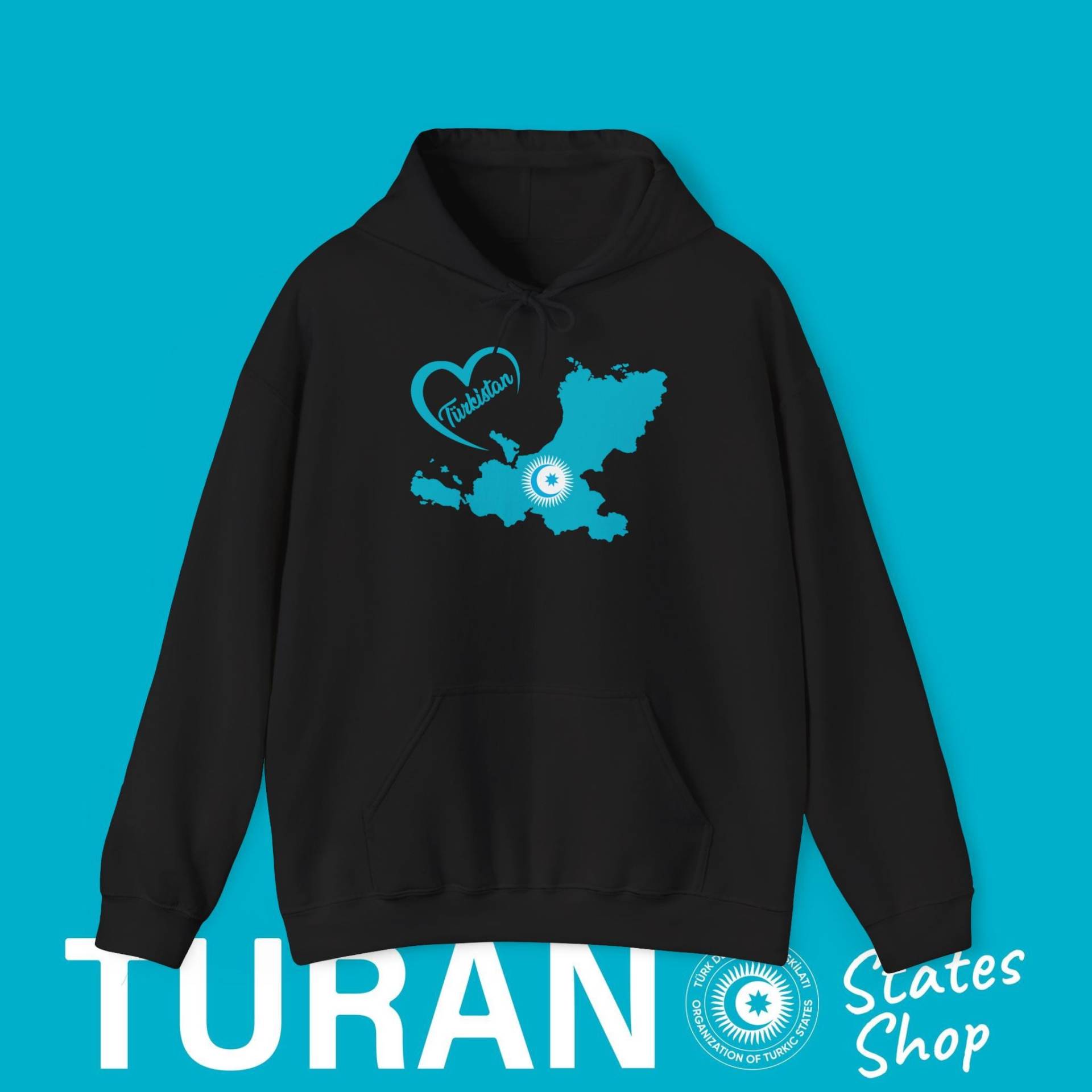 Türkistan Turan Map Design Hoodie, Fashion, Turkic Nations Outfit, Map, Logo Design, Türk Devletleri, Ordusu Türkistan Turan Map Design Hoodie, Fashion, Turkic Nations Outfit, Map, Logo Design, Türk Devletleri, Ordusu von TuranStatesShop