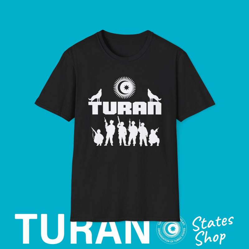 Turan Asker Kurt Design Shirt, Bozkurt Wolf Army T-Shirt, Turkic Army & Wolf Outfit, Turan, Bozkurt, Kurt, Jandarma, Komando von TuranStatesShop