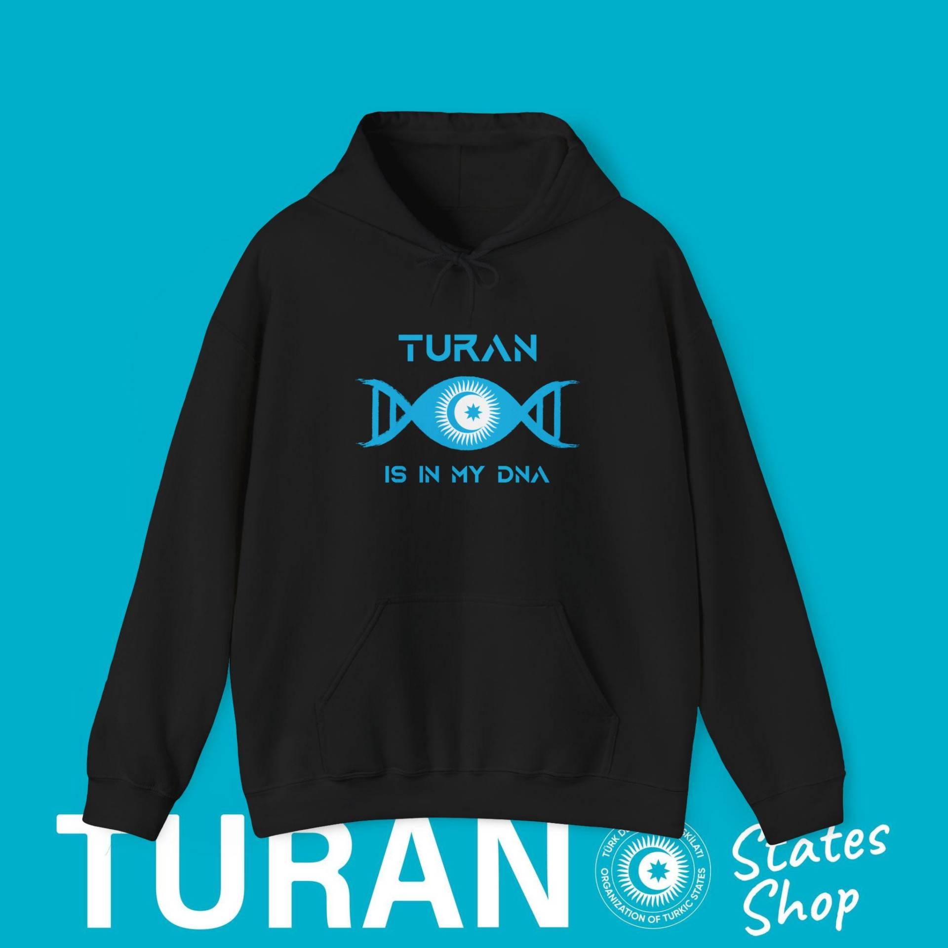 Turan Is in My Dna Design Hoodie, Turan Logo Design Outfit, Turkic Nations Pullover, Pride, Turkic States Hoodie, Style Turan Is in My Dna Design Hoodie, Turan Logo Design Outfit, Turkic Nations Pullover, Pride, Turkic States Hoodie, Style von TuranStatesShop
