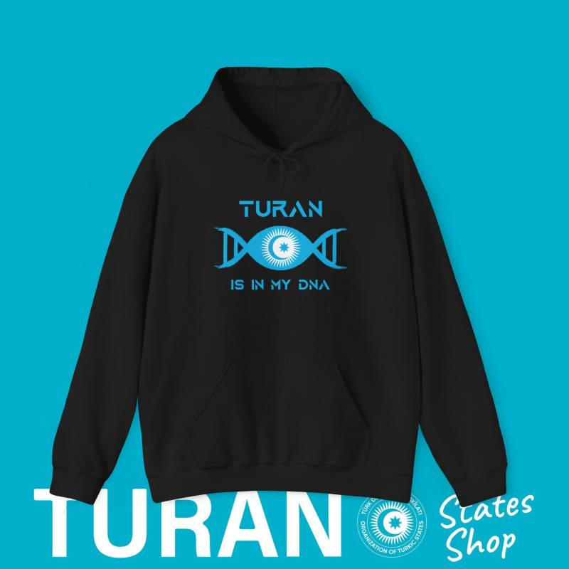 Turan Is in My Dna Design Hoodie, Turan Logo Design Outfit, Turkic Nations Pullover, Pride, Turkic States Hoodie, Style Turan Is in My Dna Design Hoodie, Turan Logo Design Outfit, Turkic Nations Pullover, Pride, Turkic States Hoodie, Style von TuranStatesShop