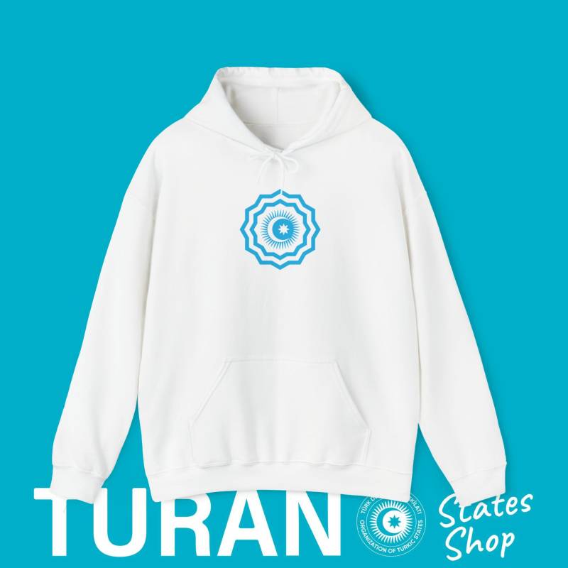 Turan Logo Design Hoodie, States Ordusu, Staaten Turkic von TuranStatesShop