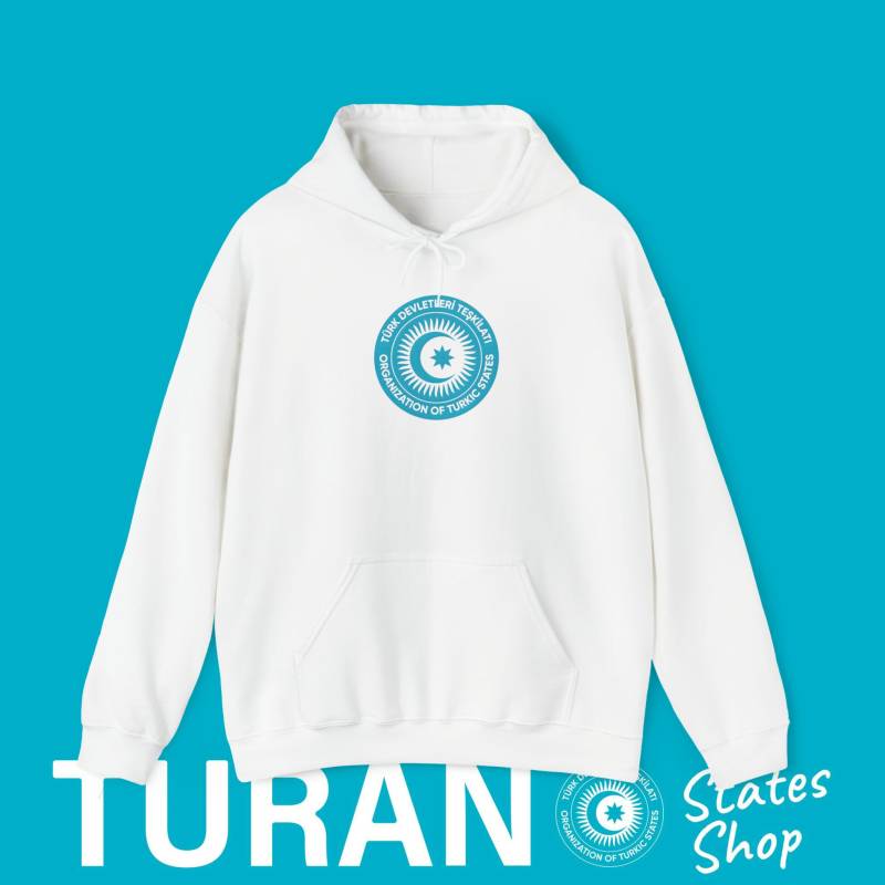 Turan Staaten Logo Hoodie, Türkiye States Fashion, Empire Logo, Ordusu, Birligi, Geschenk, Gift von TuranStatesShop