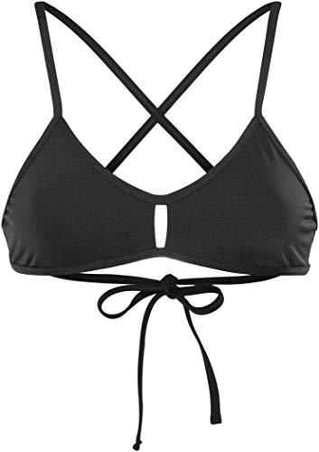 Turbo Damen Active Top Bikini-Unterteile, Noir, Medium von Turbo